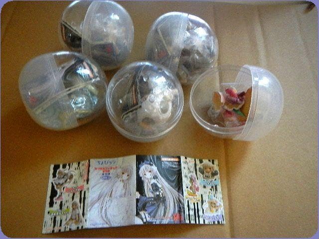 【匿名配送】ちょびっツ カプセルフィギュア 原作 クリア 全5種 コンプリート ちょびっツ カプセルフィギュア 原作版 全5種 コンプリート